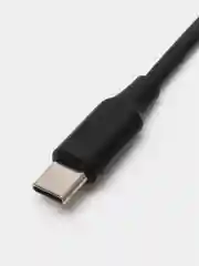 Черный мягкий Силиконовый USB кабель провод зарядник шнур Micro, Type-C, iPhone Lightning Android