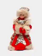 Красный снегурочка музыкальная под елку