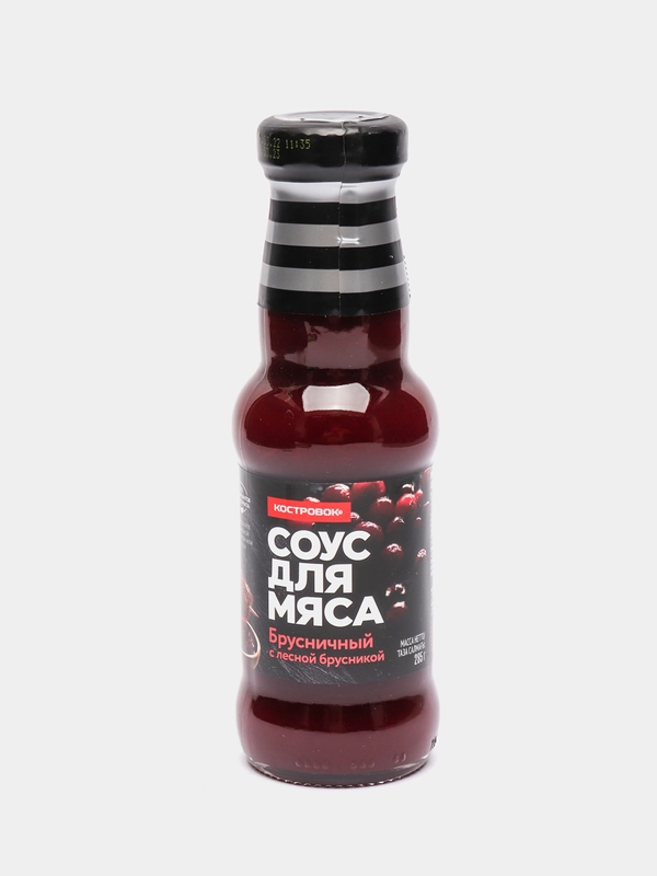 Соус для мяса КОСТРОВОК "Брусничный", 250 мл