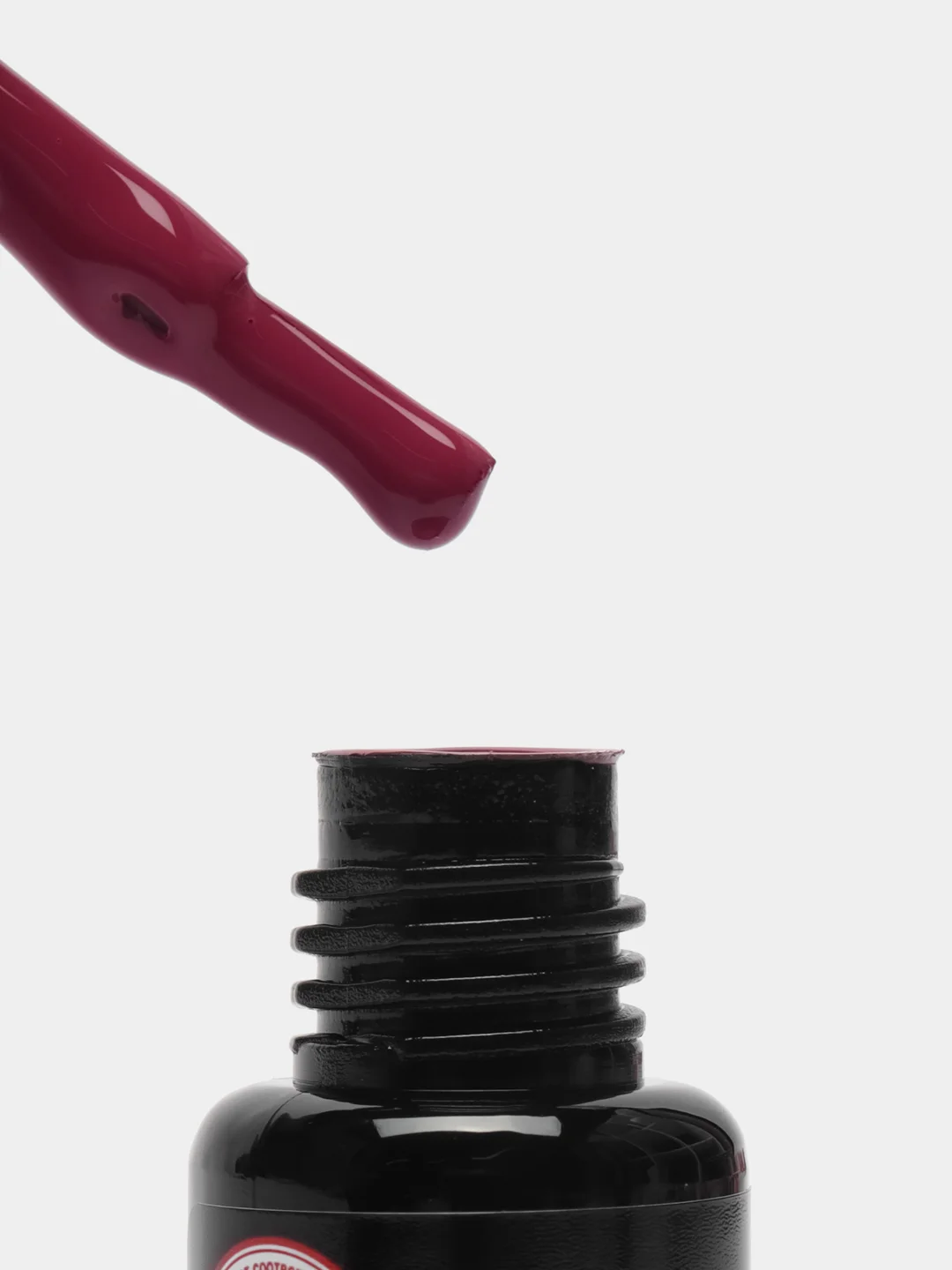 Вишнёвый гель лак Luckylak Kapsula 08, 8g, темно-розовый для маникюра и педикюра