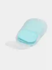 Голубой бумажное дорожное мыло в футляре мыло для рук