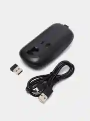 Черный блютуз мышь для телефонов, планшетов, на андроид, мышка bluetooth, android