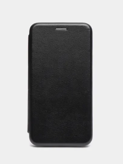 Черный чехол-книжка на LG X CAM