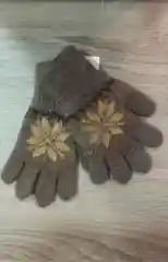Шерстяные перчатки "Звезда"