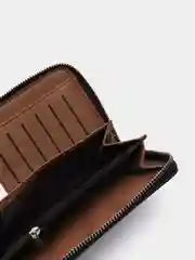 Индиго мужское портмоне - кошелек с ремешком на руку