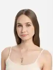 Золотой цепочка на шею с подвеской