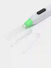 Белый палочка для чистки ушей, с подсветкой, 3 насадки
