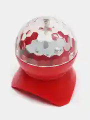 Красный диско-шар светодиодный, с Bluetooth, светомузыка
