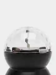 Черный диско-шар светодиодный, с Bluetooth, светомузыка