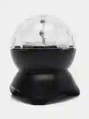 Черный диско-шар светодиодный, с Bluetooth, светомузыка