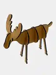 Игрушка для украшения  дома, елки на Новый год,  олень  сборный
