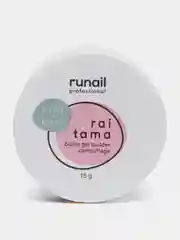 Пудровый гель для наращивания ногтей Runail, гипоаллергенный, с биотином