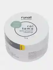 Белый гель для наращивания ногтей Runail, гипоаллергенный, с биотином