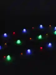 Марсала гирлянда "РОЗЫ" LED светодиодная/10 метров/100 ламп/праздничная на ёлку /220В/30ламп