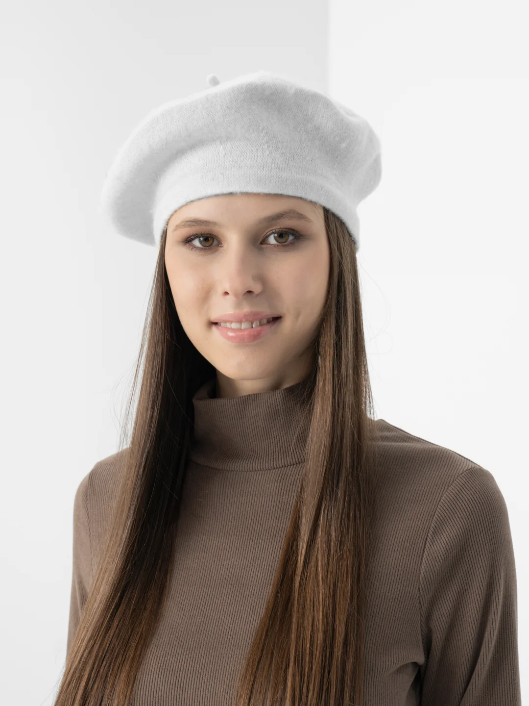 Белый берет женский, 8 цветов