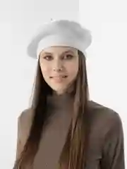 Белый берет женский, 8 цветов