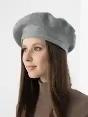 Серый берет женский, 8 цветов