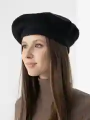 Черный берет женский, 8 цветов