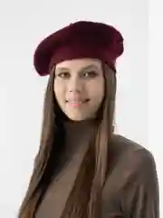 Фиолетовый берет женский, 8 цветов