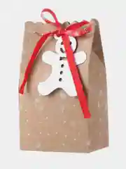 Черный рождественская коробка для подарка, 3 штуки в упаковке, 18*12*7,5 см