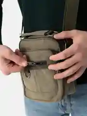 Зеленый сумка мужская хостина под документы