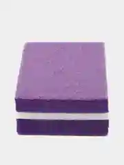 Аметистовый мини-баф для ногтей 3-5 штук