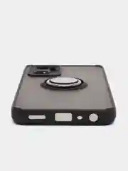 Чехол для Realme 9i (Реалми), с магнитом и кольцом, противоударный