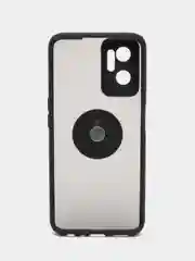 Чехол для Realme 9i (Реалми), с магнитом и кольцом, противоударный