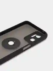 Чехол для Realme 9i (Реалми), с магнитом и кольцом, противоударный