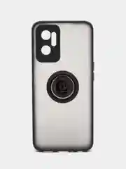 Чехол для Realme 9i (Реалми), с магнитом и кольцом, противоударный