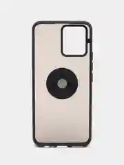 Чехол для Realme 8, Realme 8 Pro (Реалми 8 Про), с магнитом и кольцом, противоударный