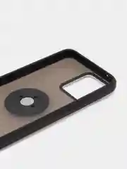 Чехол для Realme 8, Realme 8 Pro (Реалми 8 Про), с магнитом и кольцом, противоударный
