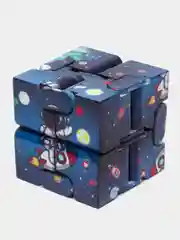 Аметистовый бесконечный куб антистрессовая игрушка супер куб