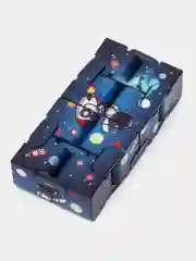 Аметистовый бесконечный куб антистрессовая игрушка супер куб