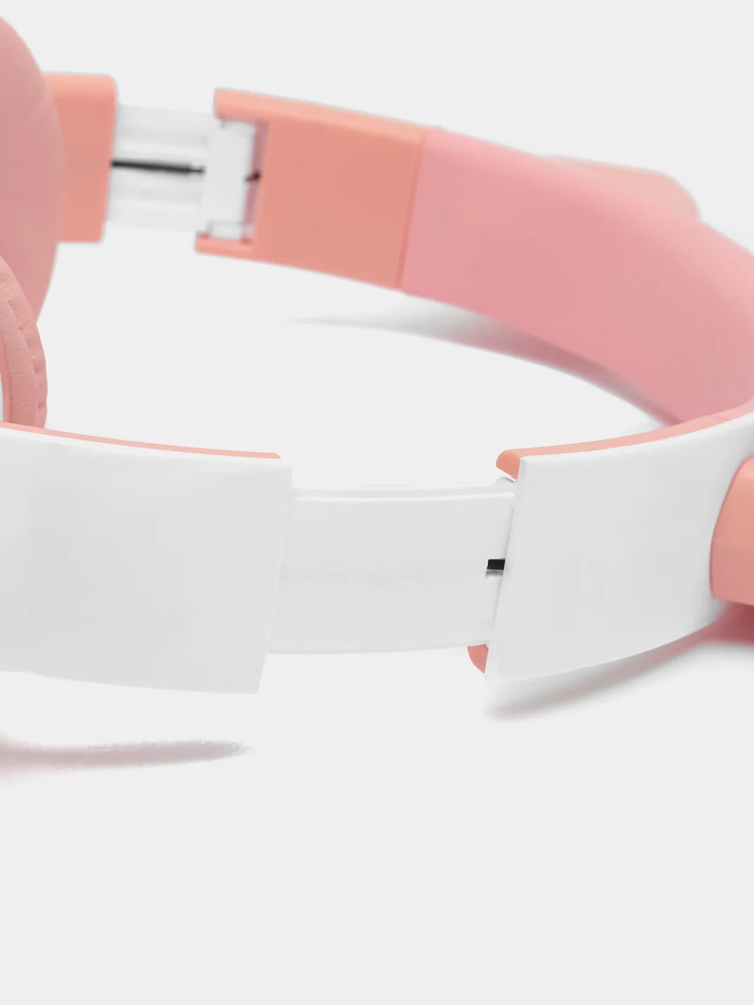 Розовый наушники беспроводные Bluetooth, с кошачьими светящимися ушками