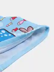 Морской детская шапочка для плавания, унисекс, тканевая, на 2-7 лет