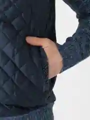 Синий меланж куртка мужская демисезонная