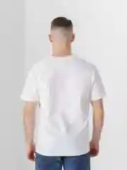 Белый футболка мужская