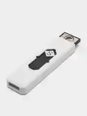 Белый зажигалка электронная, Многоразовая зажигалка USB, Электрозажигалка сенсорная