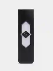 Черный зажигалка электронная, Многоразовая зажигалка USB, Электрозажигалка сенсорная