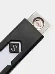 Черный зажигалка электронная, Многоразовая зажигалка USB, Электрозажигалка сенсорная
