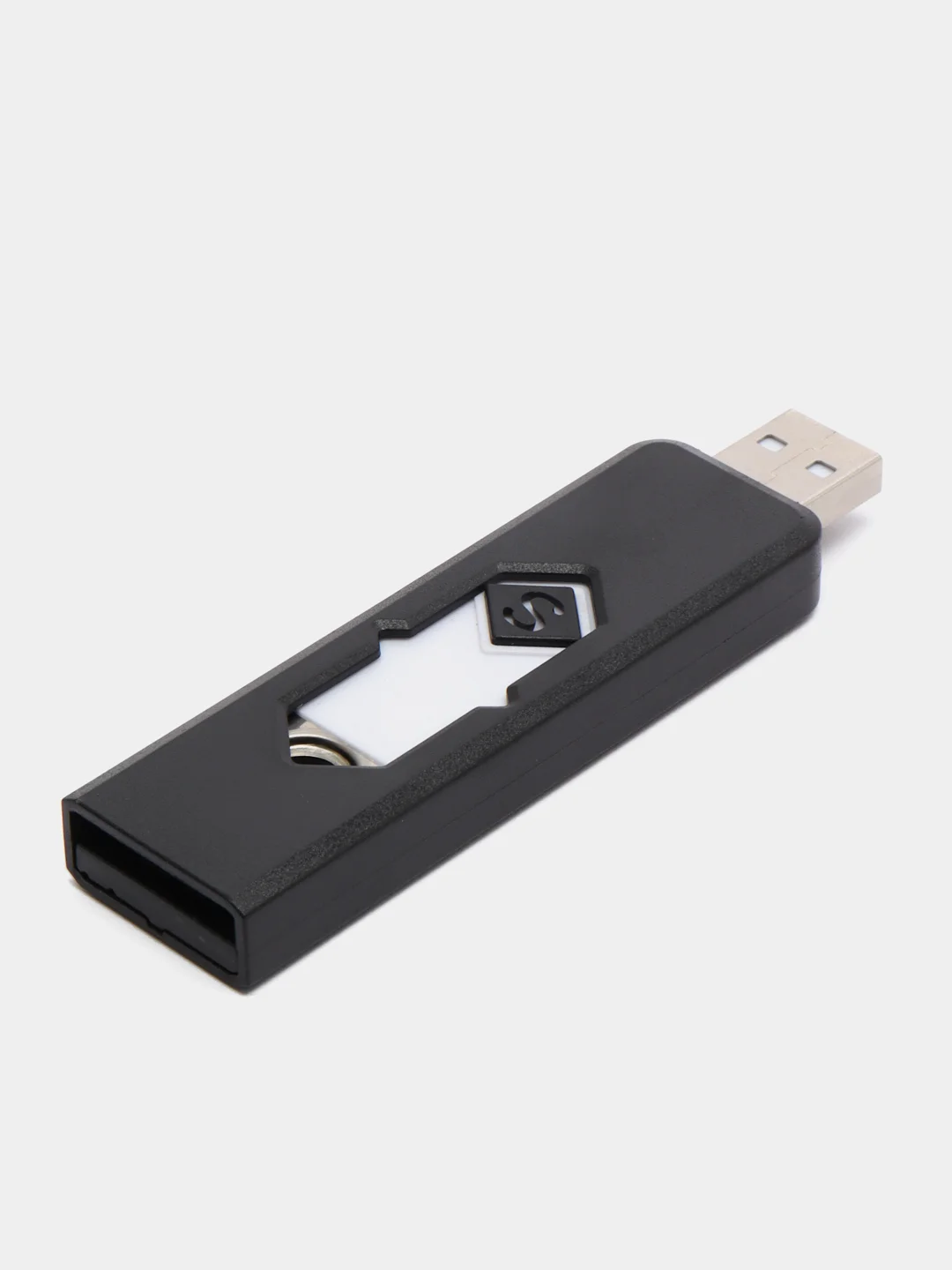 Черный зажигалка электронная, Многоразовая зажигалка USB, Электрозажигалка сенсорная