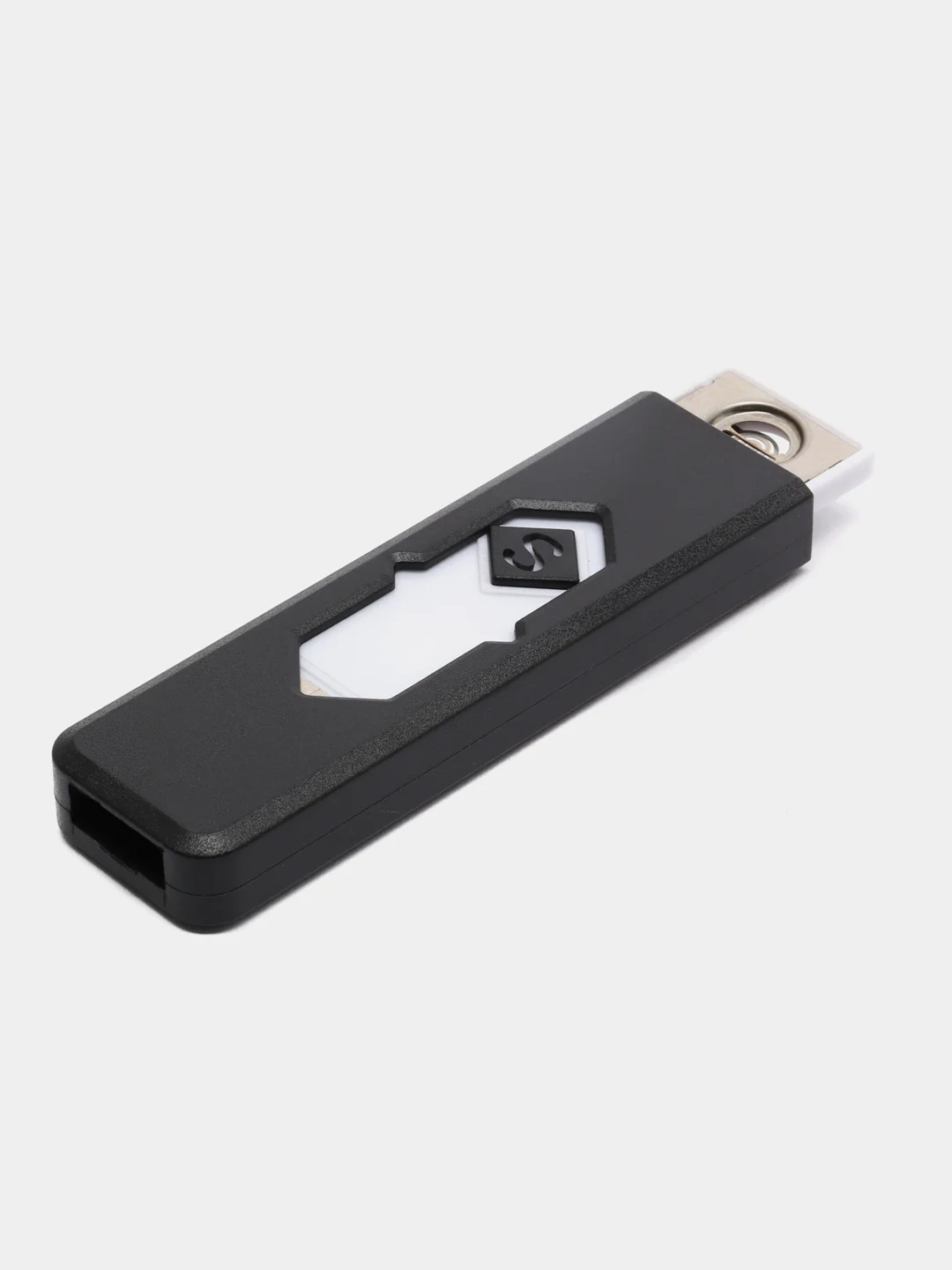Черный зажигалка электронная, Многоразовая зажигалка USB, Электрозажигалка сенсорная