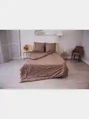 Бежевый меланж комплект постельного белья Cotton Nights Sweet Dreams, хлопок
