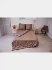 Бежевый меланж комплект постельного белья Cotton Nights Sweet Dreams, хлопок