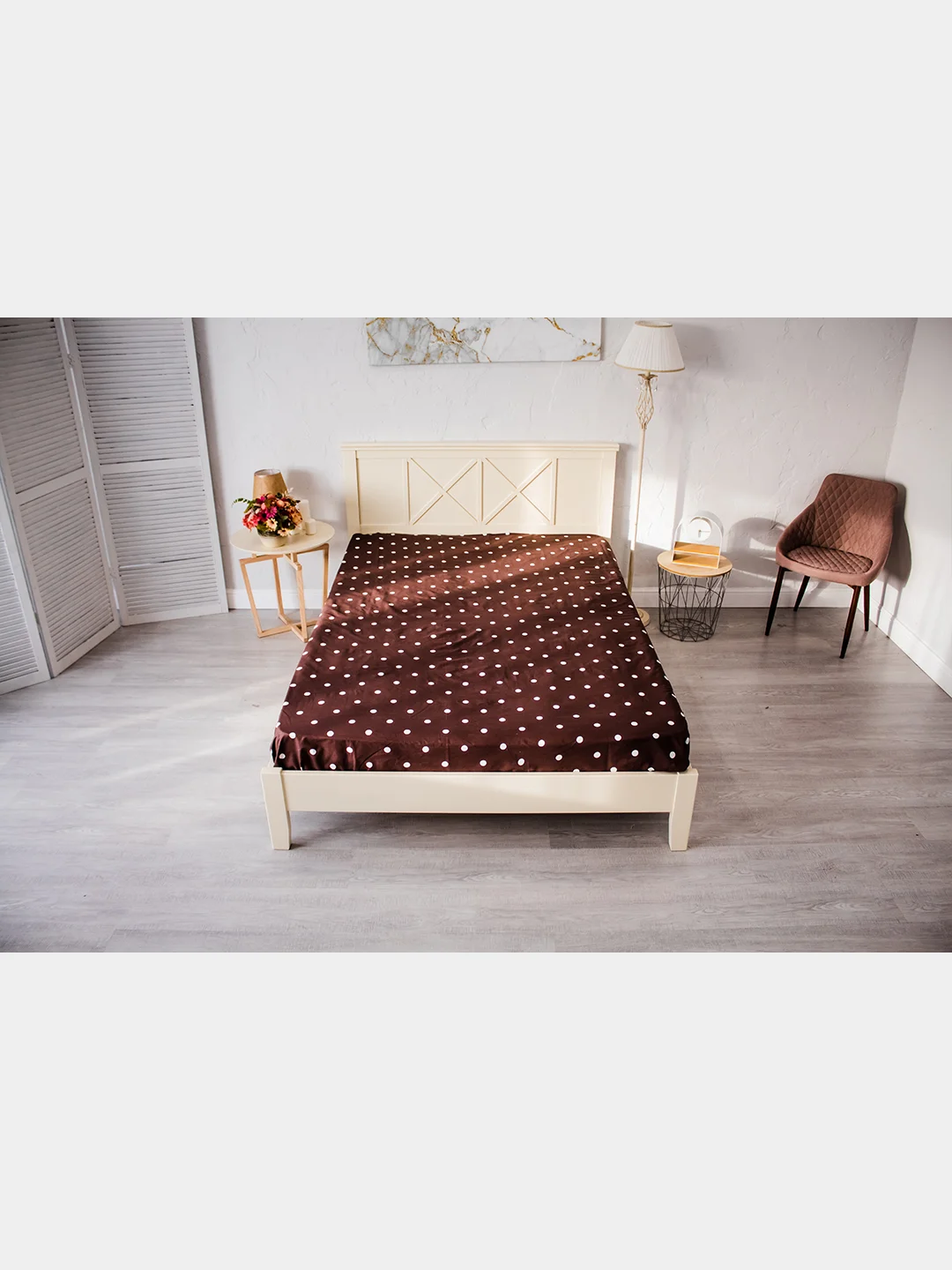 Шоколадный комплект постельного белья Cotton Nights Sweet Dreams, хлопок