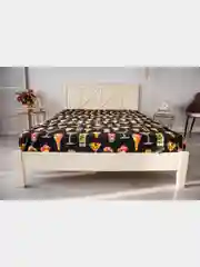 Синий меланж комплект постельного белья Cotton Nights Sweet Dreams, хлопок