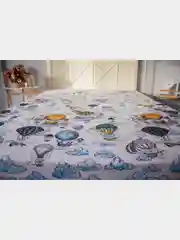 Белый комплект постельного белья Cotton Nights Sweet Dreams, хлопок