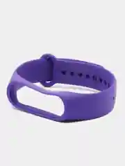 Белый силиконовый ремешок для фитнес-браслетов Xiaomi Mi Band 3/4