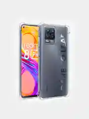 Мятный чехол для Realme 8 / Realme 8 Pro силиконовый матовый, цветной